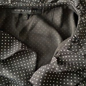 Black and white polka dots (S/M)